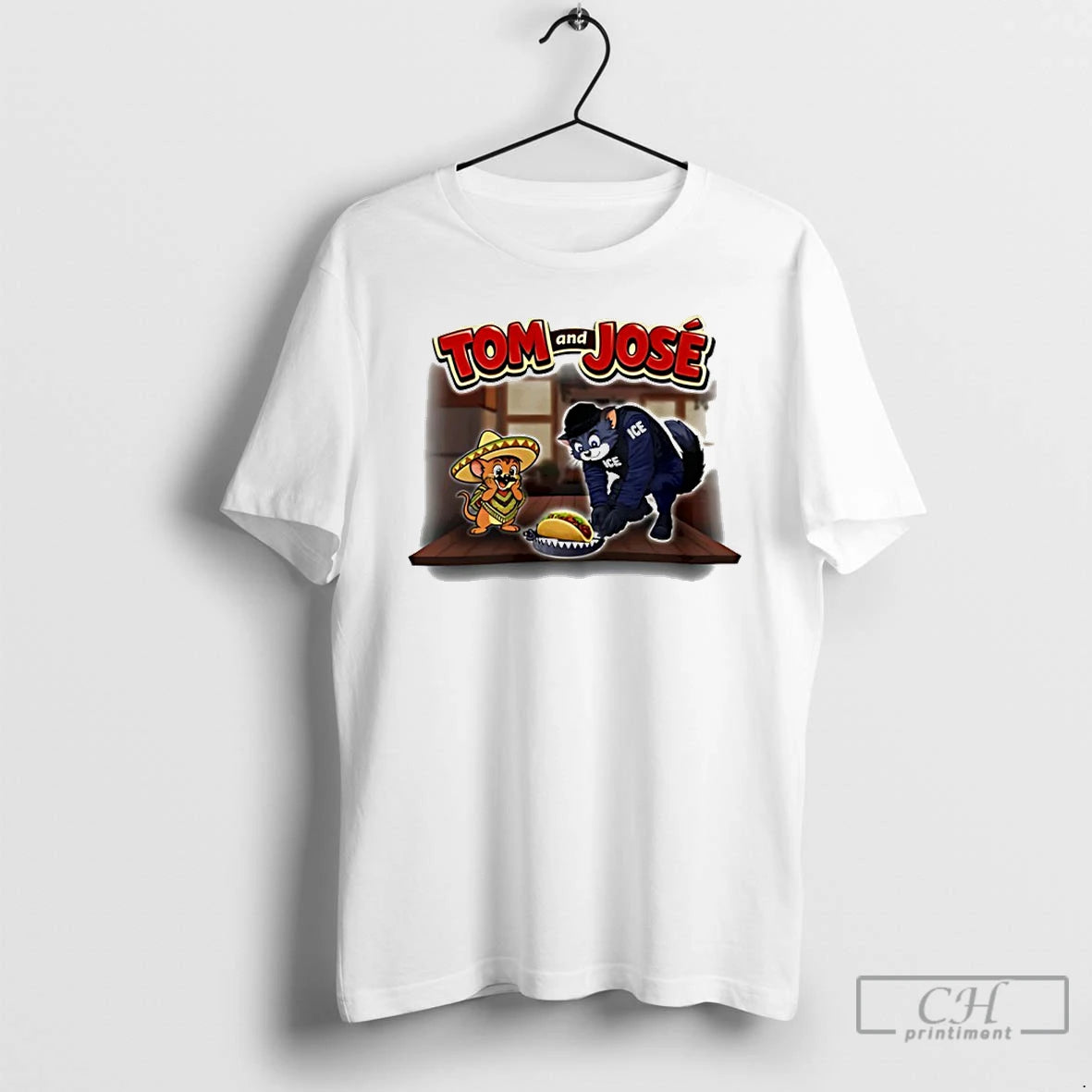 Premium Tom And Jose Taco Ice Police T-Shirts, Hoodie, Sweatshirt | PopFlextees.com