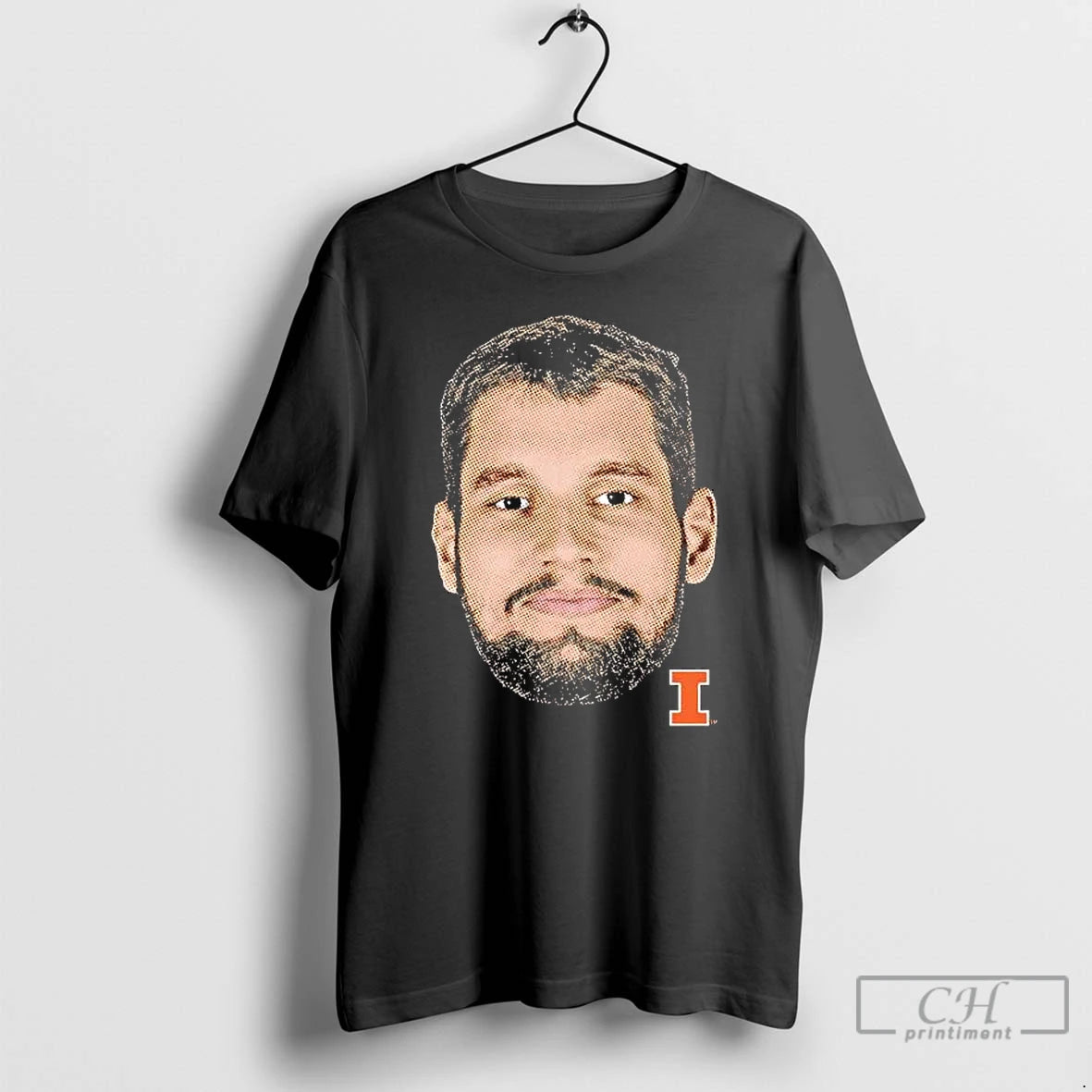 Premium Tomislav Ivisic Portrait Head Illinois Fighting Illini T-Shirts, Hoodie, Sweatshirt | PopFlextees.com