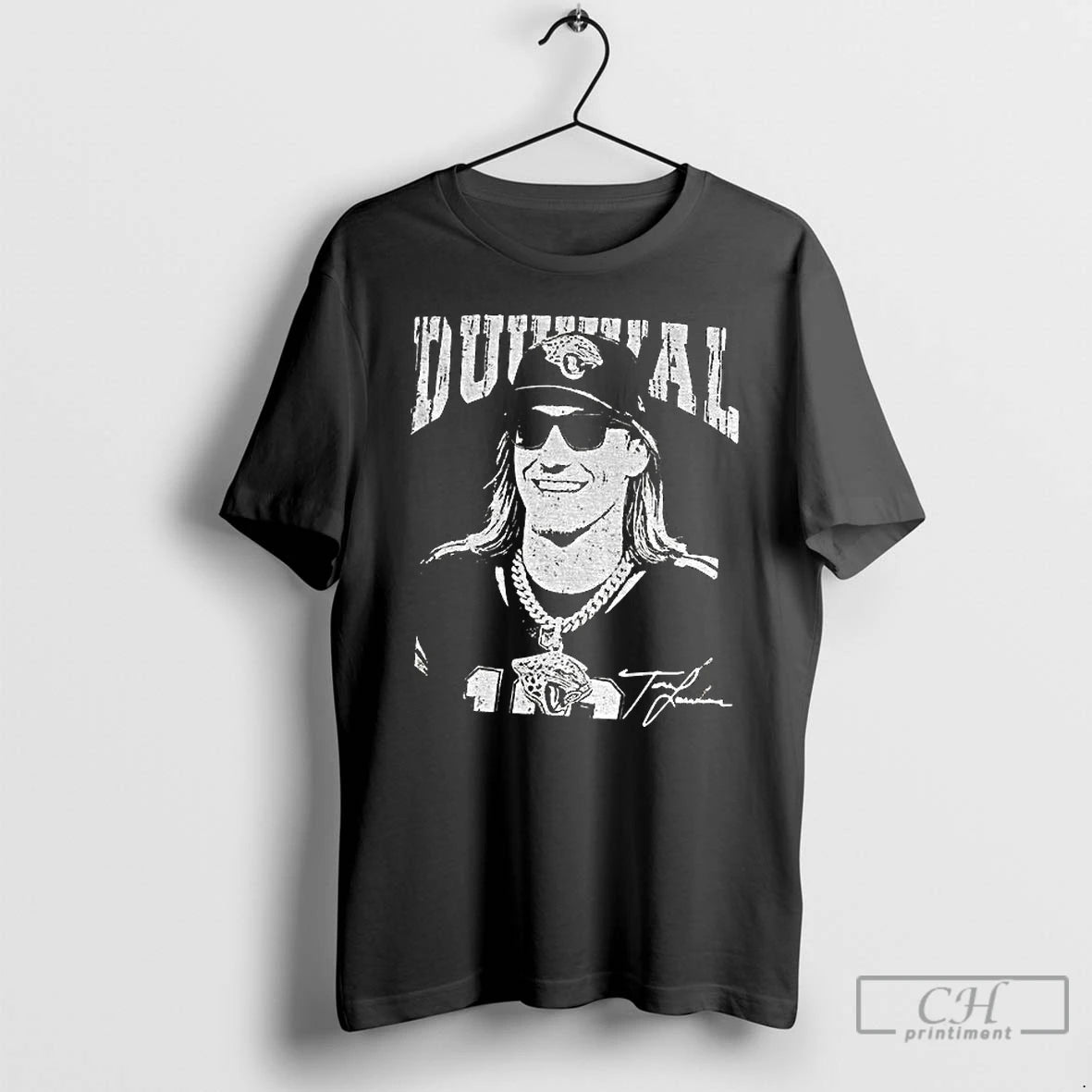 Premium Trevor Lawrence Funny Vintage Duuuuuval Jacksonville Football T-Shirts, Hoodie, Sweatshirt | PopFlextees.com
