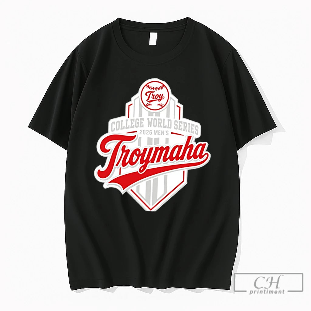 Premium Troy Trojans Ncaa Mens College World Series 2026 Tee