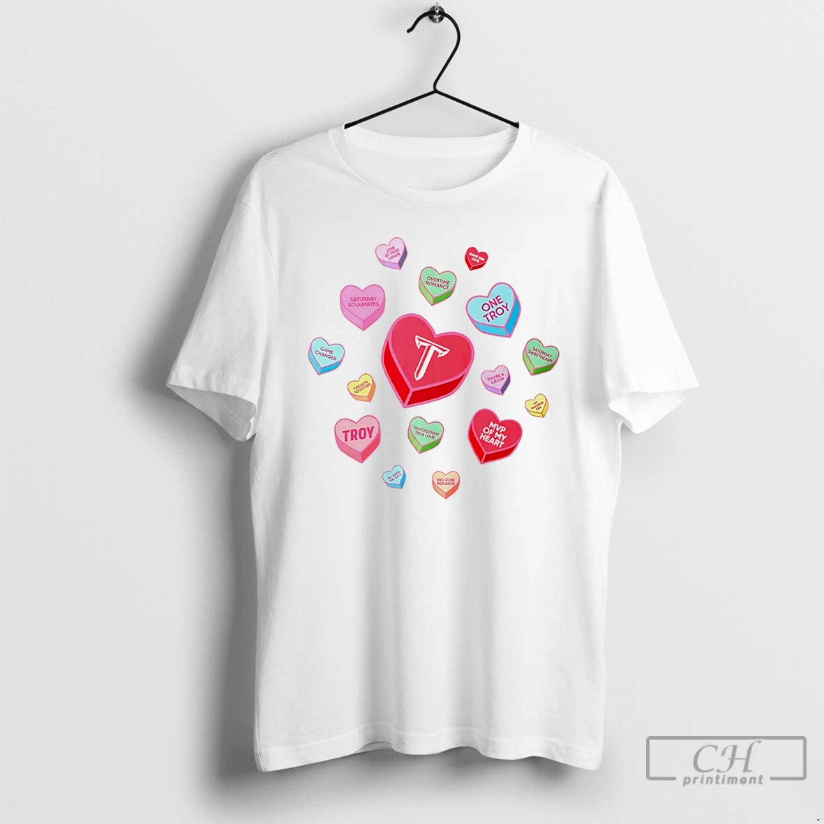 Premium Troy Trojans Sweet Talk Valentine Day 2026 T-Shirts, Hoodie, Sweatshirt | PopFlextees.com