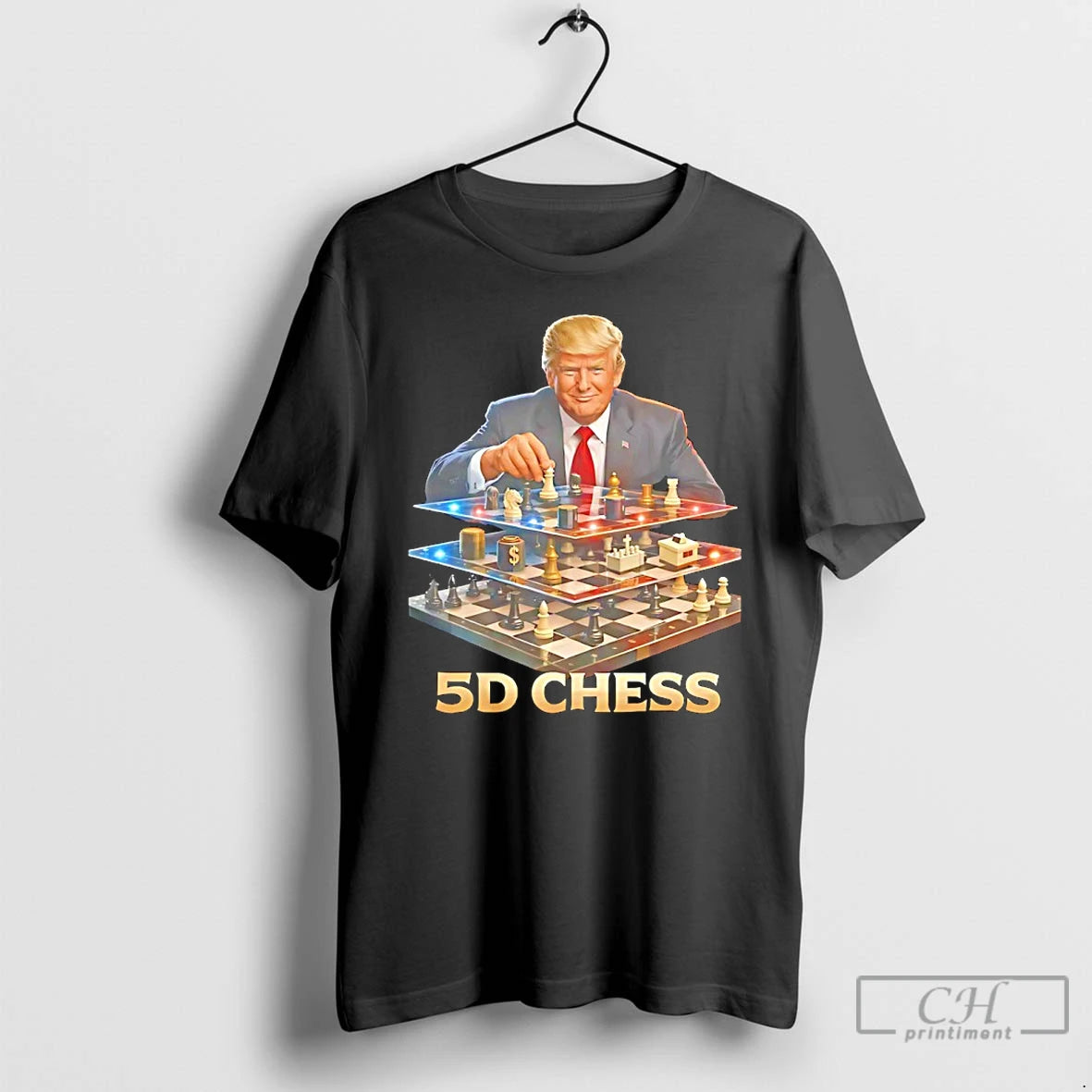 Premium Trump 5d Chess Art T-Shirts, Hoodie, Sweatshirt | PopFlextees.com