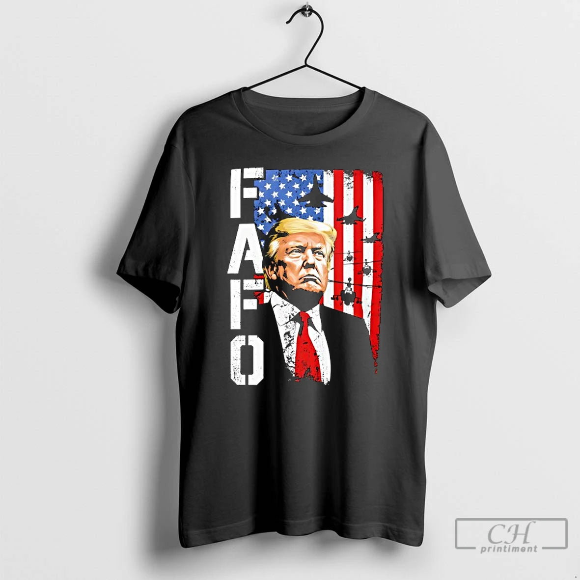 Premium Trump Fafo American Flag T-Shirts, Hoodie, Sweatshirt | PopFlextees.com