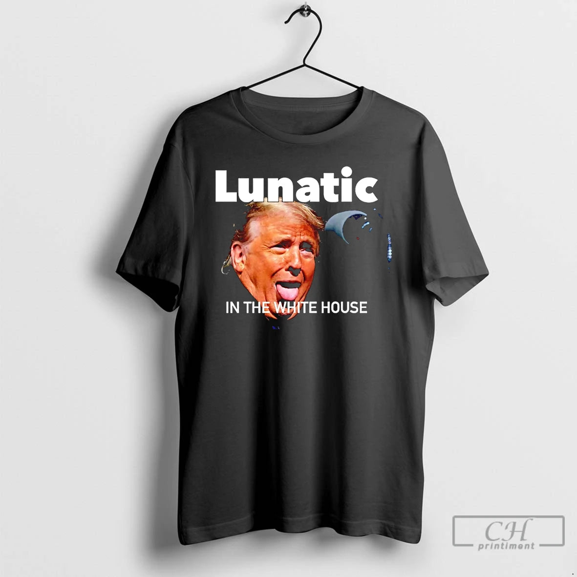 Premium Trump Lunatic In The White House T-Shirts, Hoodie, Sweatshirt | PopFlextees.com