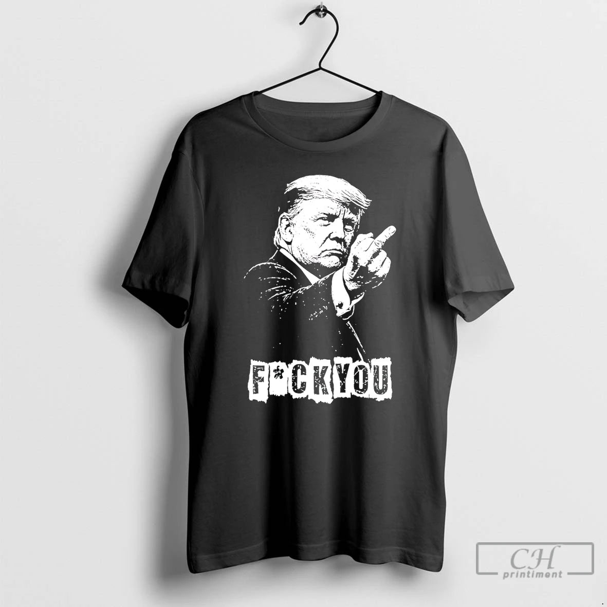 Premium Trump Middle Finger 2026 Political Meme Trump Flipping The Bird T-Shirts, Hoodie, Sweatshirt | PopFlextees.com