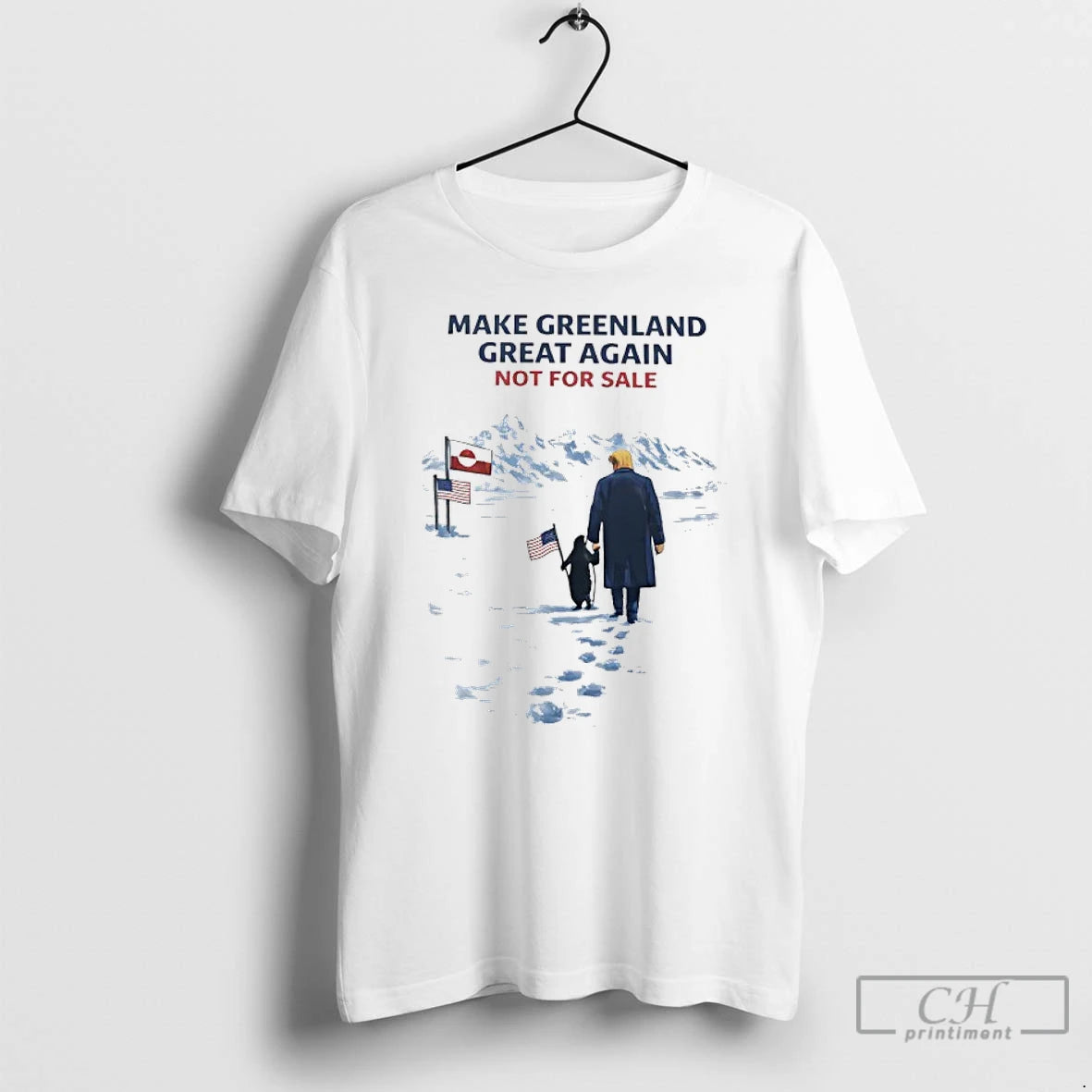 Premium Trump Penguin But Why Make Greenland Great Again Not For Sale T Shirts Sweater Hoodie, Sweatshirt | PopFlextees.com