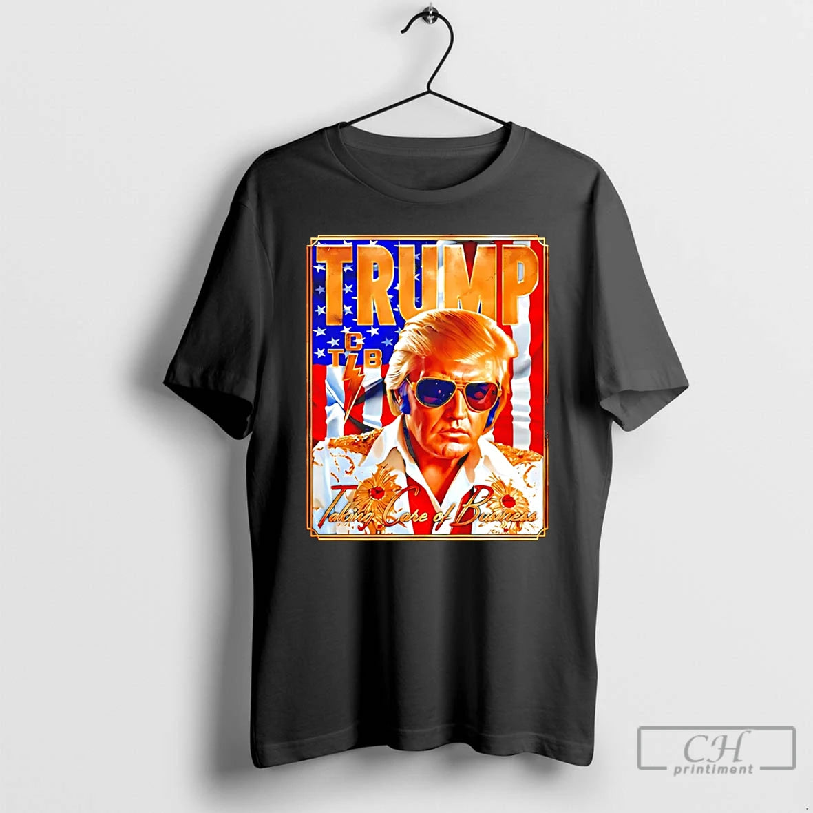 Premium Trump Taking Care Of Business T-Shirts, Hoodie, Sweatshirt | PopFlextees.com