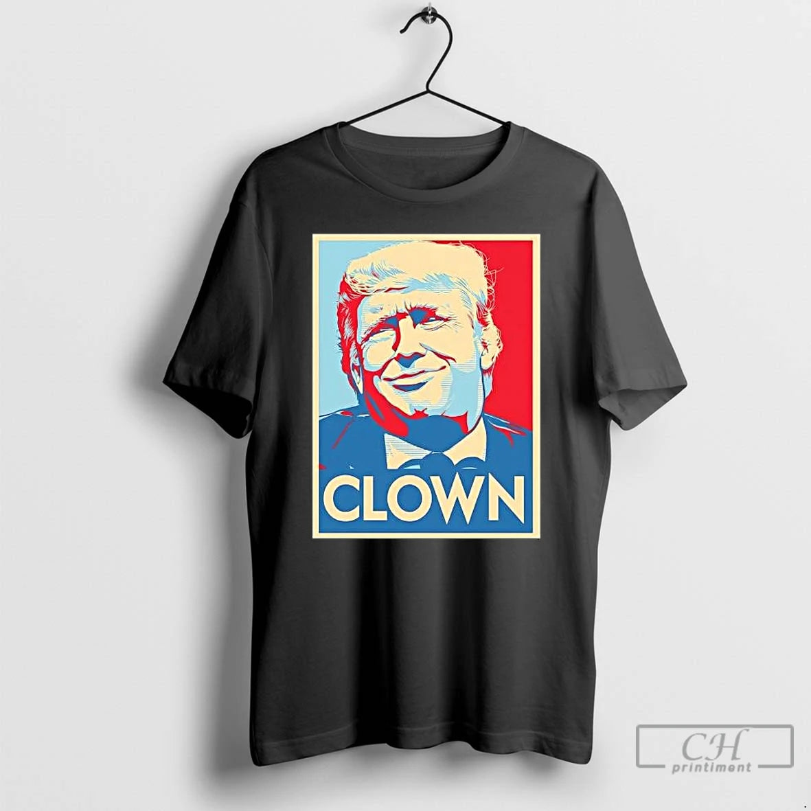 Premium Trump Clown Portrait 2026 T-Shirts, Hoodie, Sweatshirt | PopFlextees.com