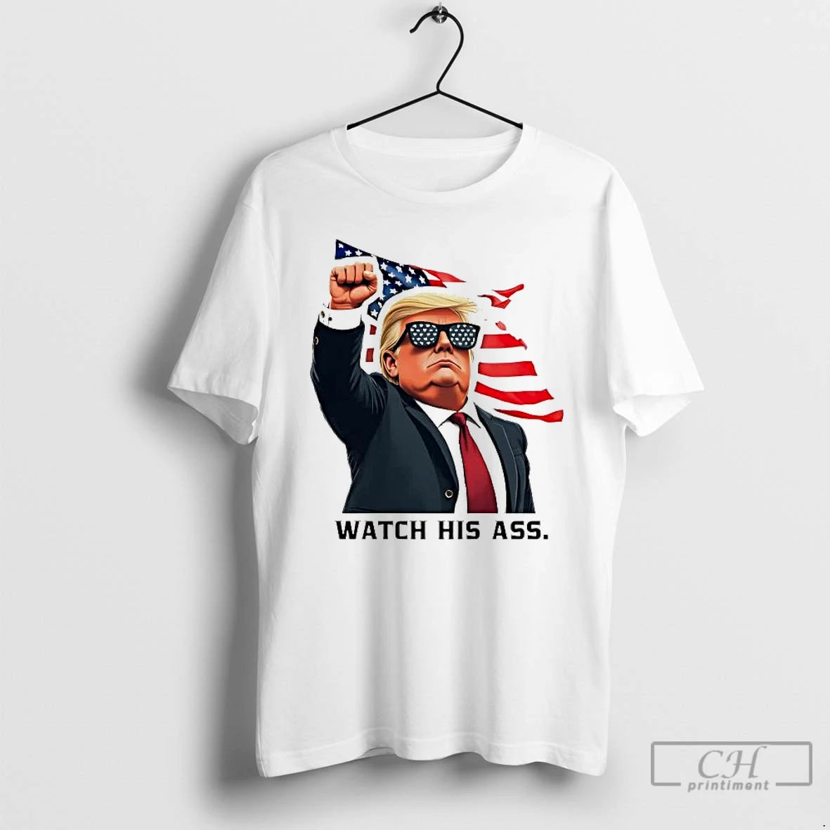 Premium Trump Watch His Ass Nicolas Maduro T-Shirts, Hoodie, Sweatshirt | PopFlextees.com