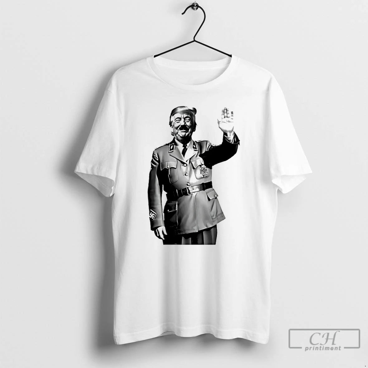 Premium Trump X Adolf Hitler Anti Fascism Maga Resist Political 2026 T-Shirts, Hoodie, Sweatshirt | PopFlextees.com