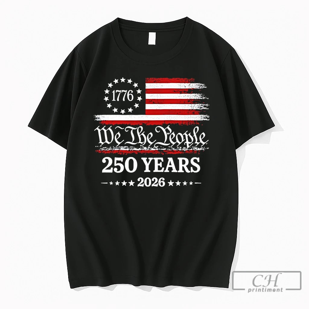 Premium Us Patriotism Commemorative 1776 We The People 250 Years 2026