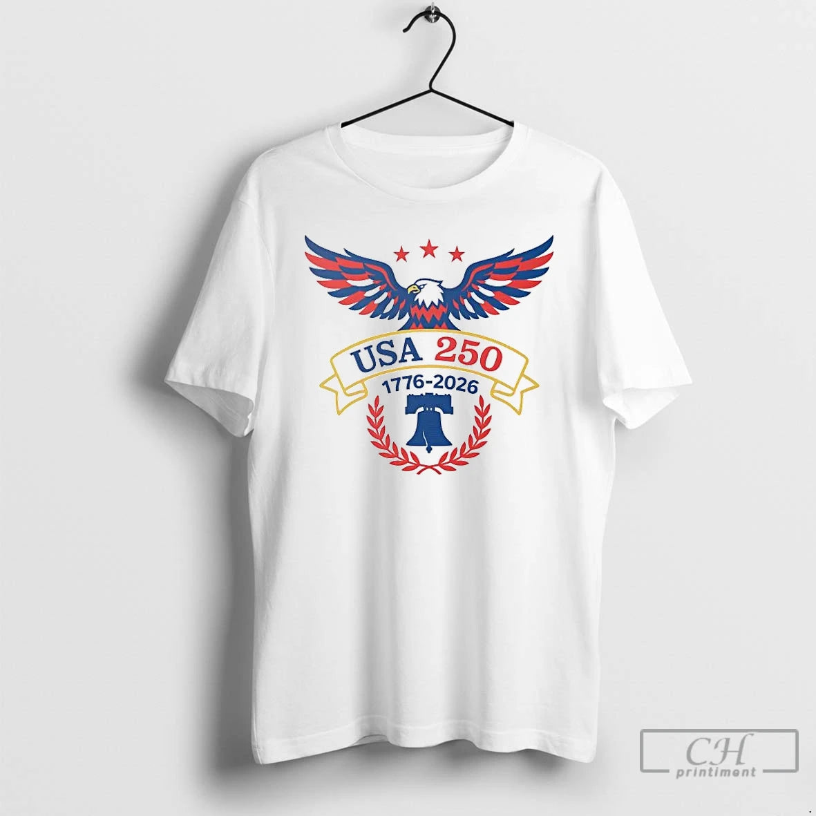 Premium Usa 250th Anniversary 1776 2026 Patriotic Eagle T-Shirts, Hoodie, Sweatshirt | PopFlextees.com