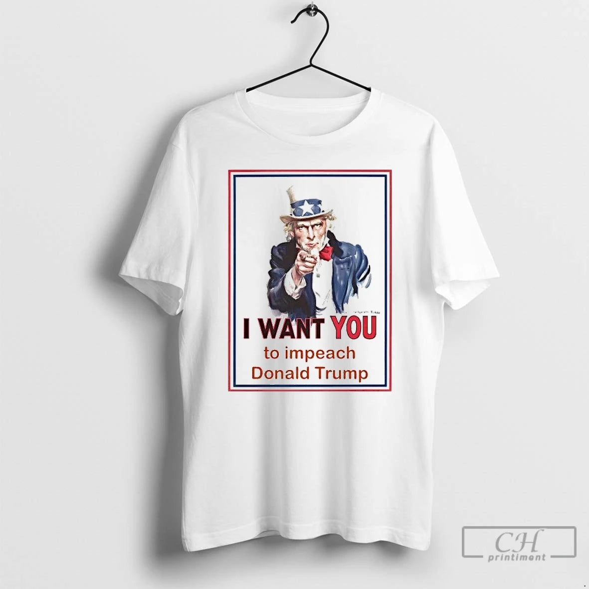 Premium Uncle Sam I Want You To Impeach Donald Trump T-Shirts, Hoodie, Sweatshirt | PopFlextees.com