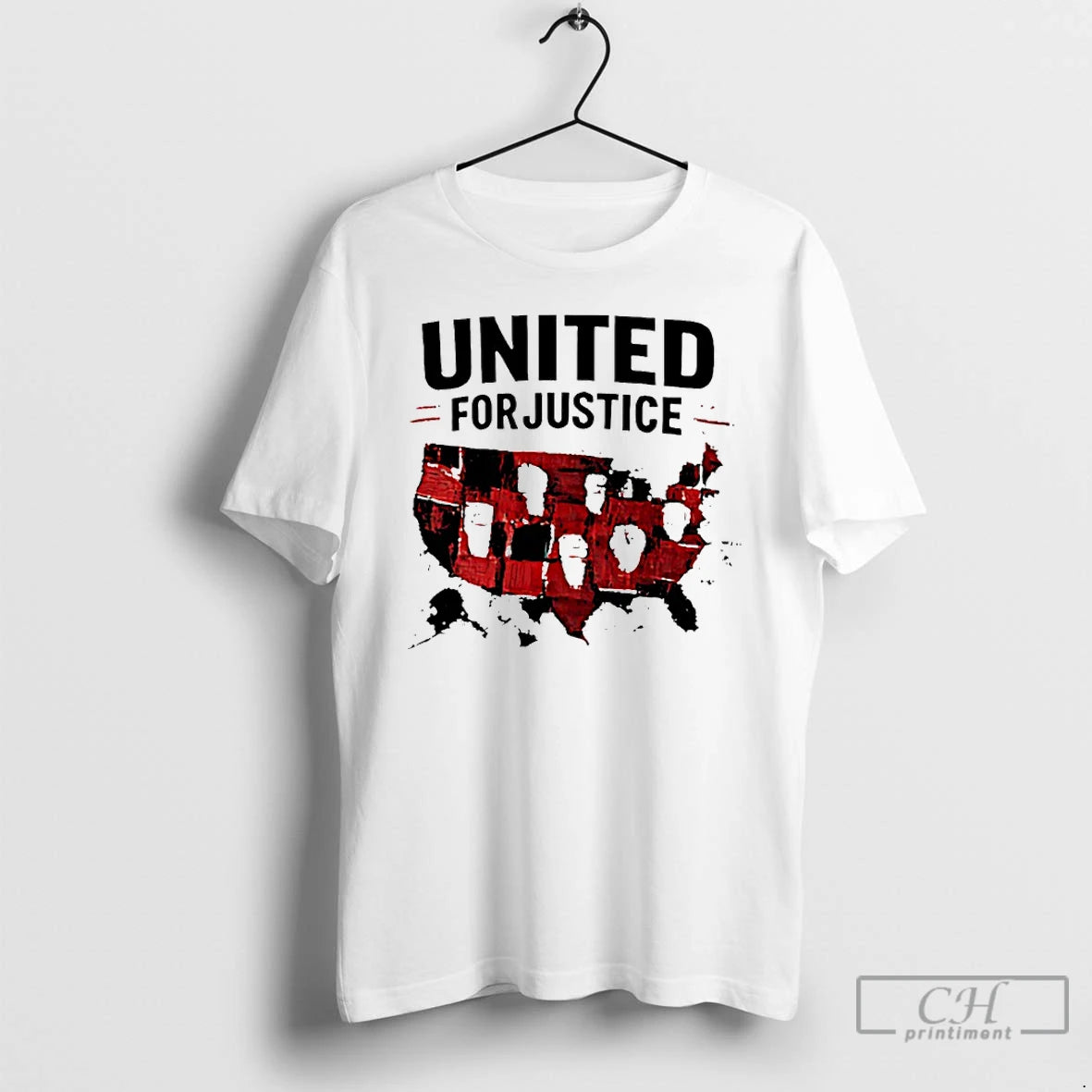 Premium United For Justice Map T-Shirts, Hoodie, Sweatshirt | PopFlextees.com