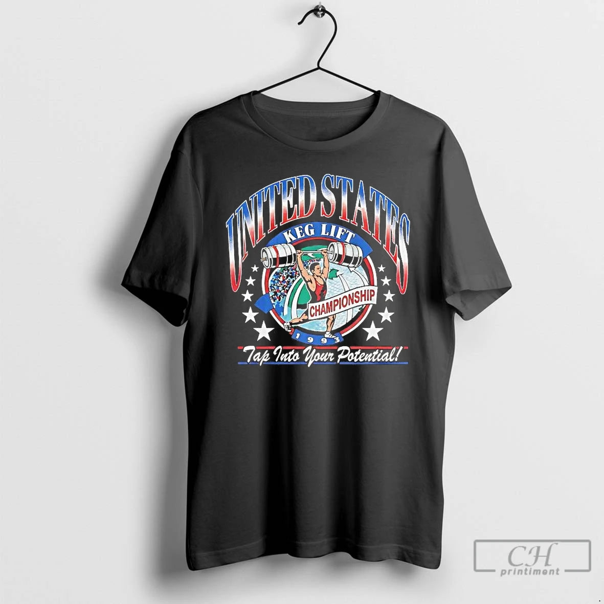 Premium United States Keg Lift Tap Into Your Potential T-Shirts, Hoodie, Sweatshirt | PopFlextees.com