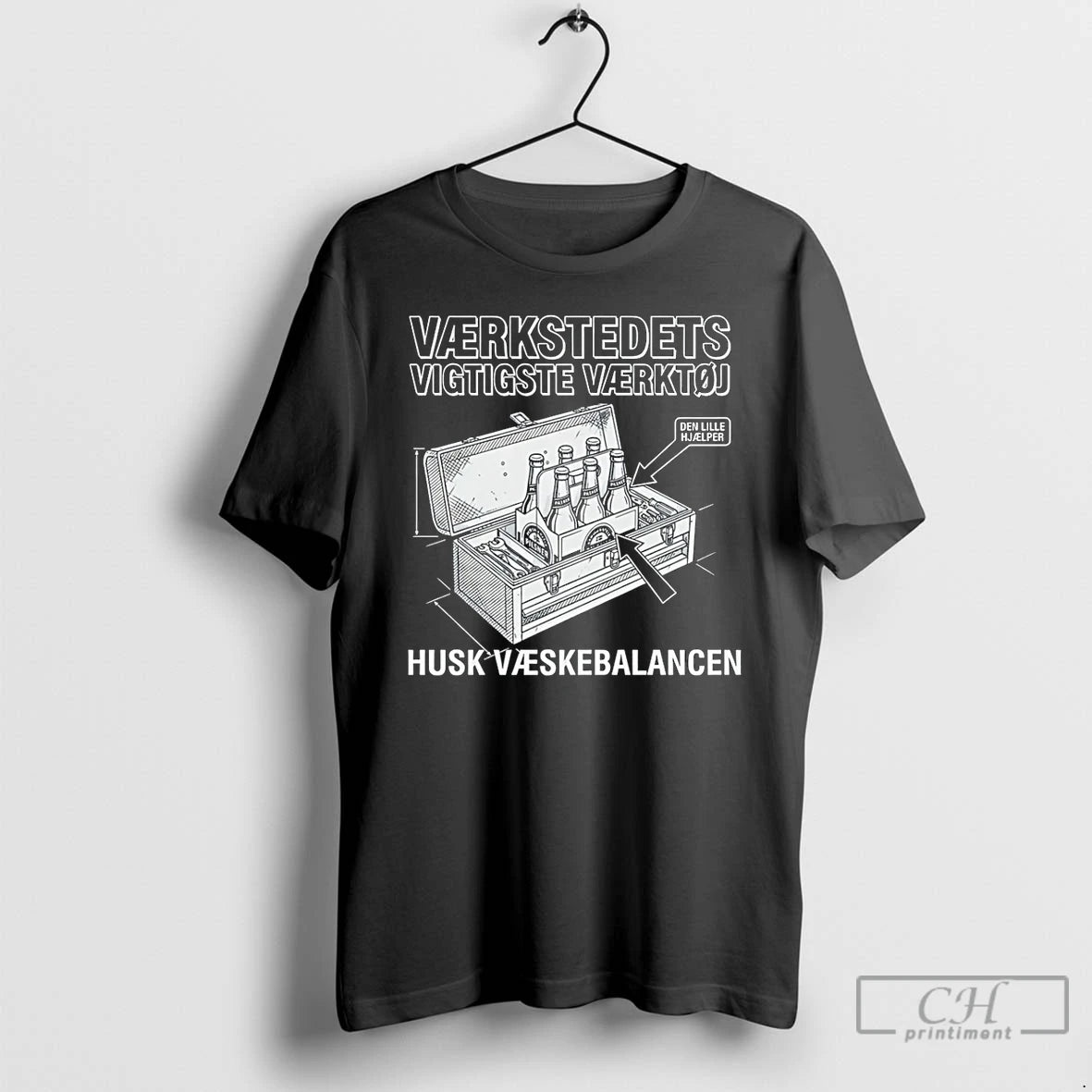 Premium Vaerkstedets Vigtigste Vaerktoj T-Shirts, Hoodie, Sweatshirt | PopFlextees.com