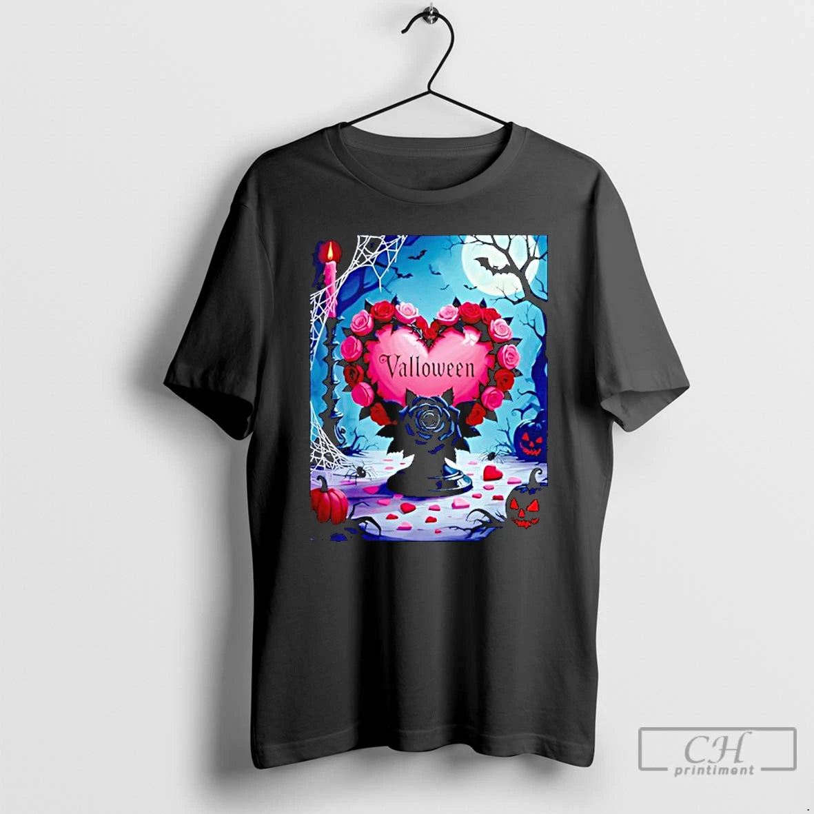 Premium Valloween Romance And Menace T-Shirts, Hoodie, Sweatshirt | PopFlextees.com