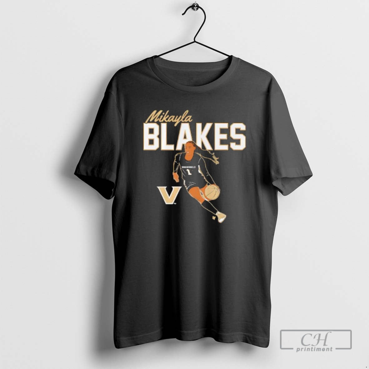 Premium Vanderbilt Basketball Mikayla Blakes Name Pose Shirt Sweater Hoodie, Sweatshirt | PopFlextees.com