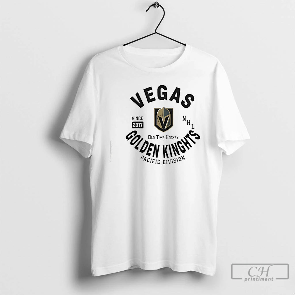 Premium Vegas Golden Knights Pacific Division Old Time Hockey Nhl Since 2017 T Shirts Sweater Hoodie, Sweatshirt