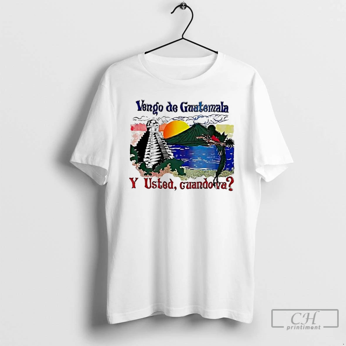 Premium Vengo De Guatemala Y Usted Cuandova Vintage T-Shirts, Hoodie, Sweatshirt | PopFlextees.com
