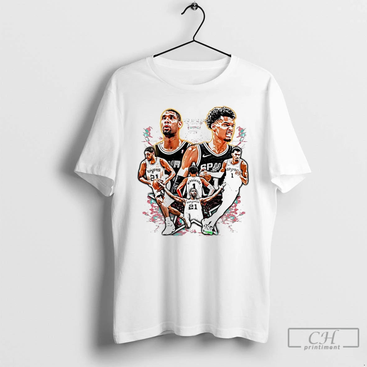 Victor Wembanyama Tim Duncan San Antonio Spurs T-Shirts, Hoodie, Sweatshirt