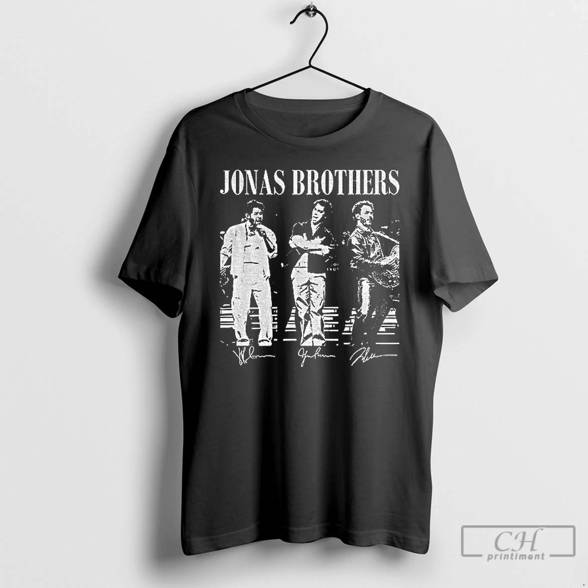 Premium Vintage Jonas Brothers Tour 20th Tour 2025 Signature Music T-Shirts, Hoodie, Sweatshirt | PopFlextees.com