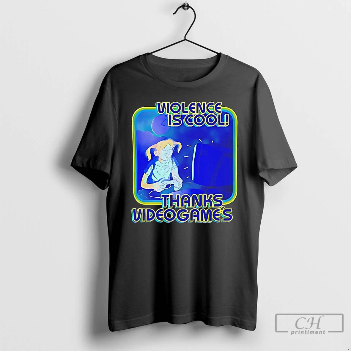Premium Violence Is Cool Thanks Video Games T-Shirts, Hoodie, Sweatshirt | PopFlextees.com