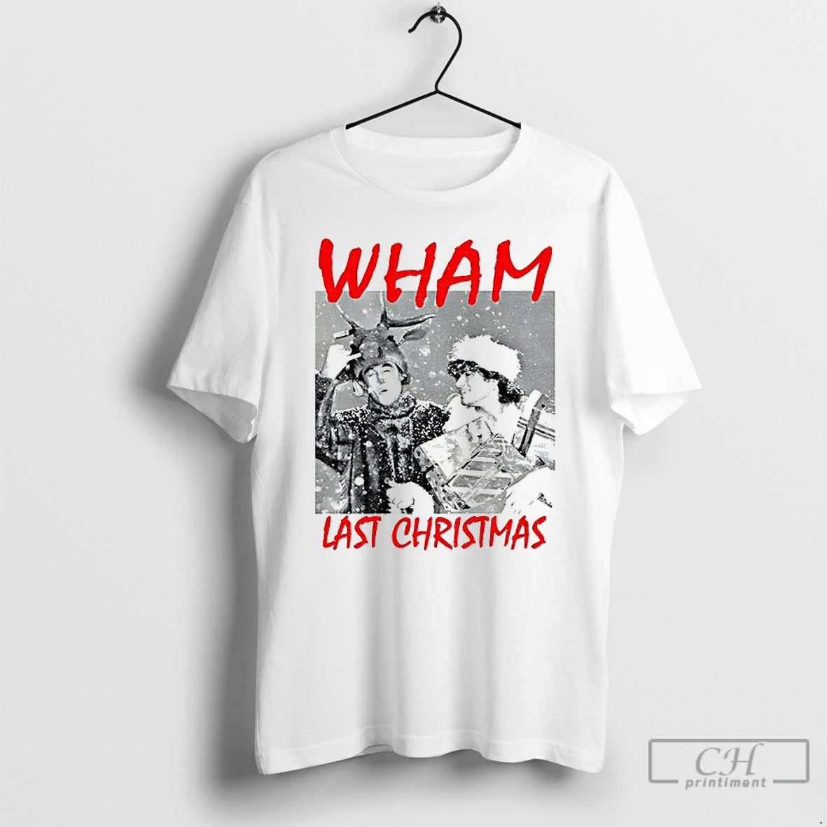 Premium Wham Last Christmas New Year Xmas Vintage T-Shirts, Hoodie, Sweatshirt | PopFlextees.com