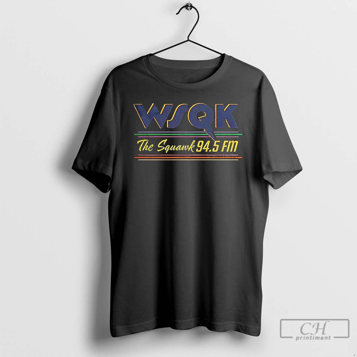 Premium Wsqk The Squawk 94 5 Fm Logo T-Shirts, Hoodie, Sweatshirt | PopFlextees.com