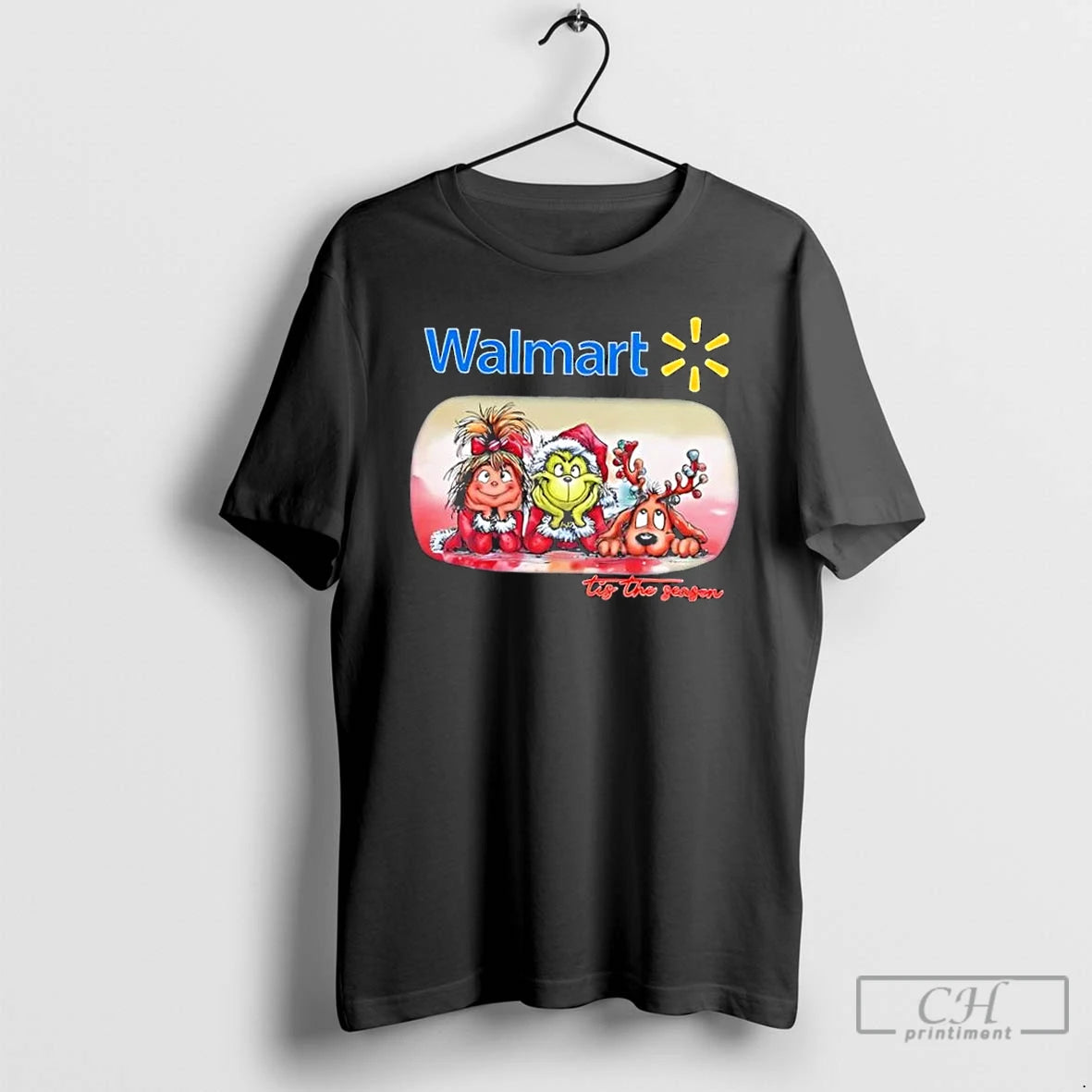Premium Walmart X Team Grinch Tis The Season Christmas T-Shirts, Hoodie, Sweatshirt | PopFlextees.com
