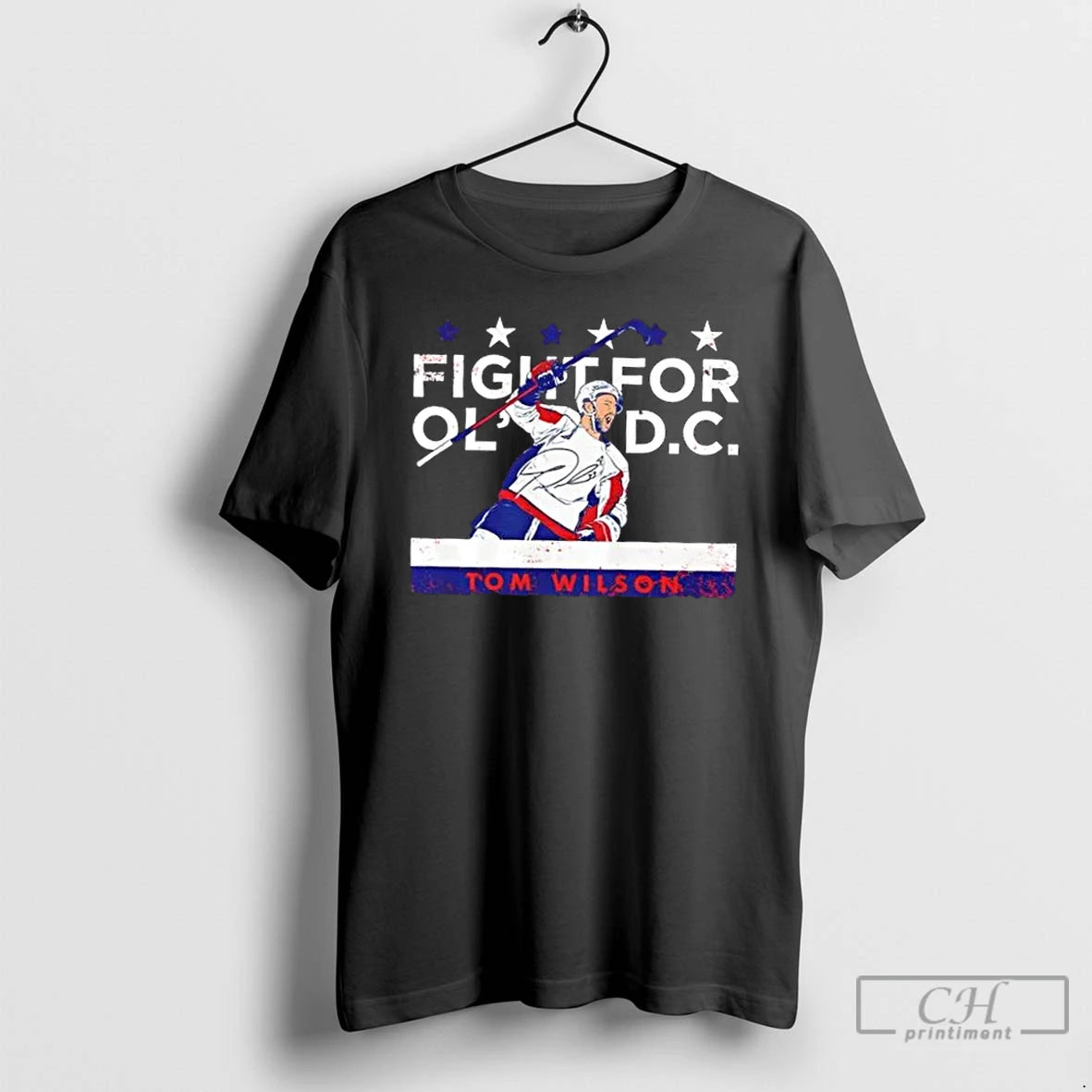 Premium Washington Capitals Tom Wilson Fight For Old Dc T-Shirts, Hoodie, Sweatshirt | PopFlextees.com