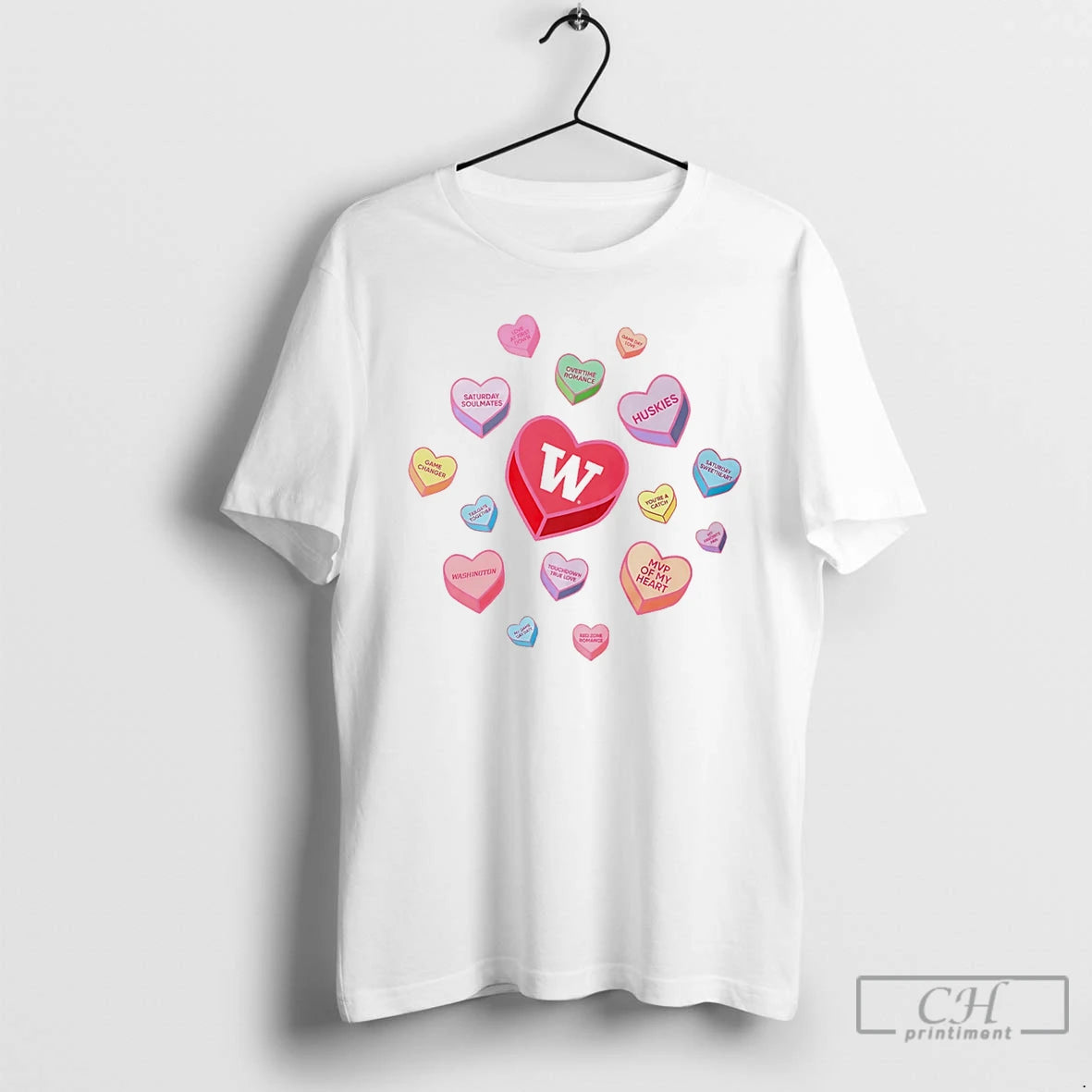 Premium Washington Huskies Sweet Talk Valentine Day 2026 T-Shirts, Hoodie, Sweatshirt | PopFlextees.com
