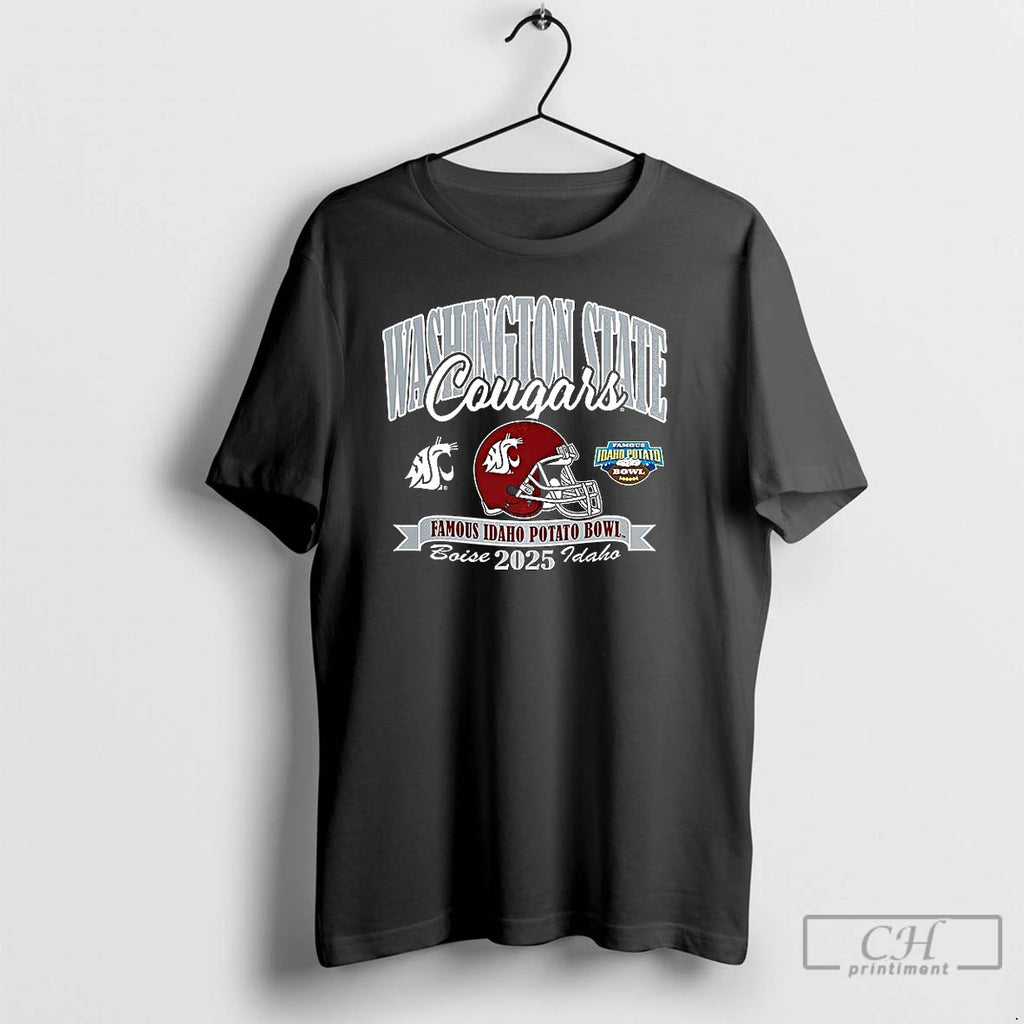 Premium Washington State Cougars Football 2025 Potato Bowl Bound T-Shirts, Hoodie, Sweatshirt | PopFlextees.com