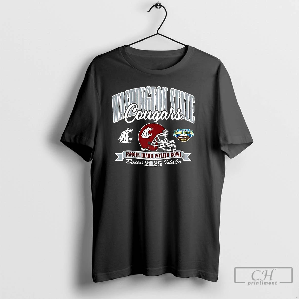 Premium Washington State Cougars Football 2025 Potato Bowl Bound T-Shirts, Hoodie, Sweatshirt | PopFlextees.com