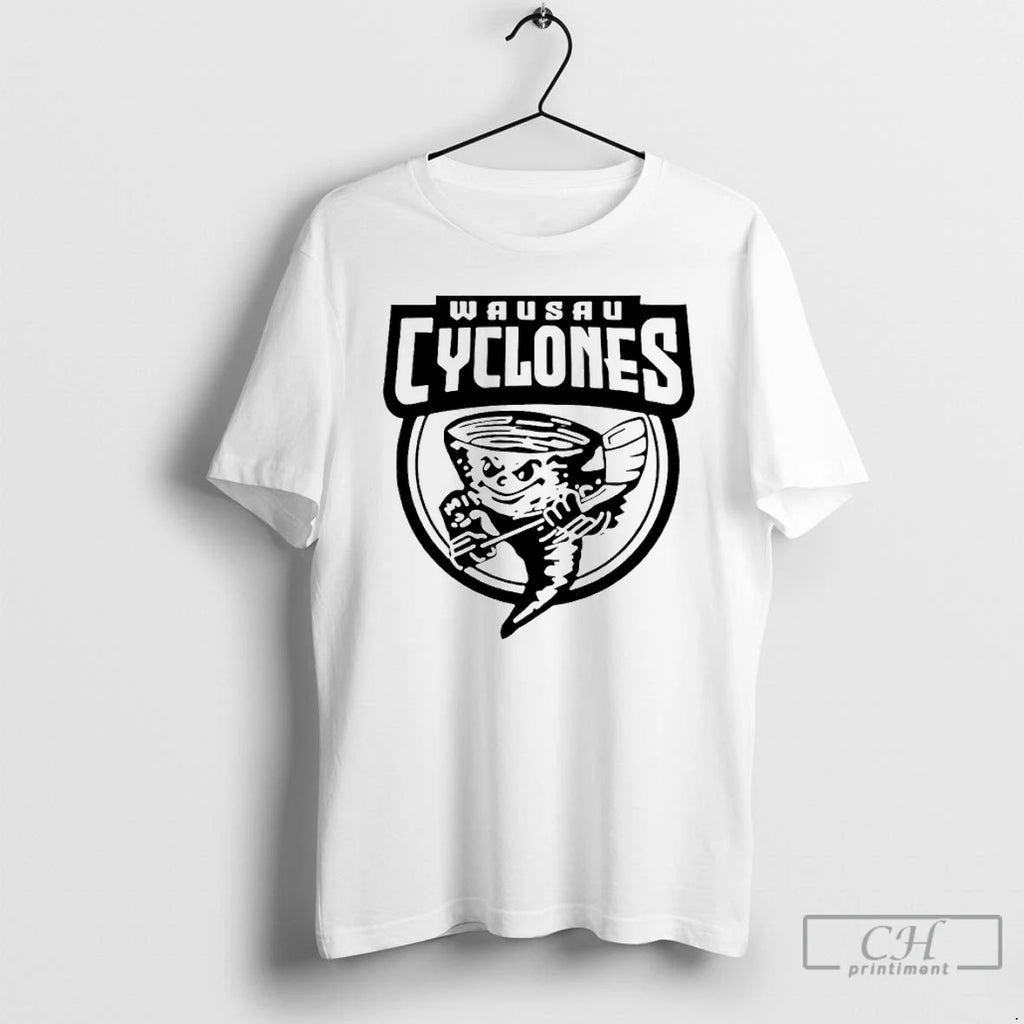 Premium Wausau Cyclones Hockey Logo T-Shirts, Hoodie, Sweatshirt | PopFlextees.com