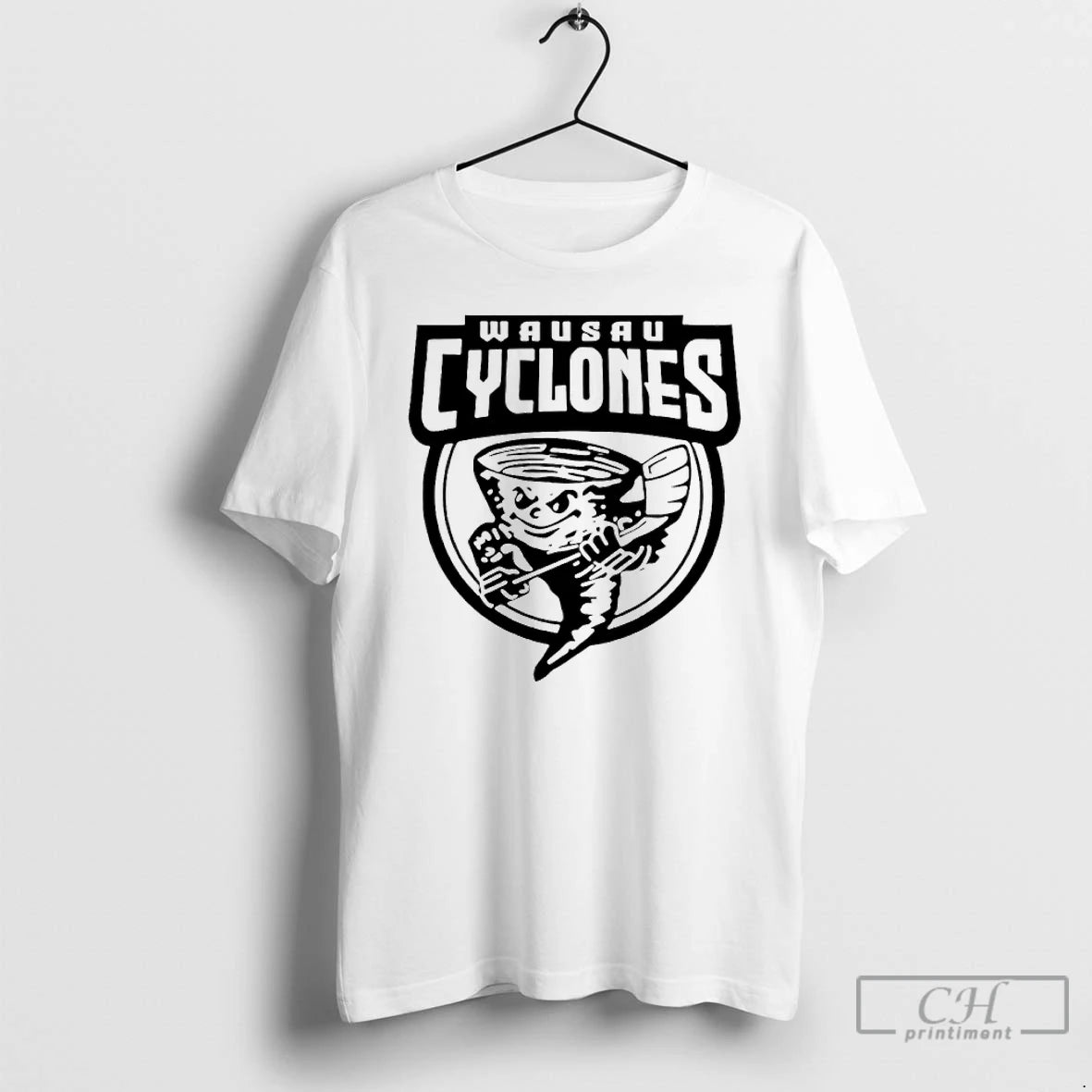 Premium Wausau Cyclones Hockey Logo T-Shirts, Hoodie, Sweatshirt | PopFlextees.com