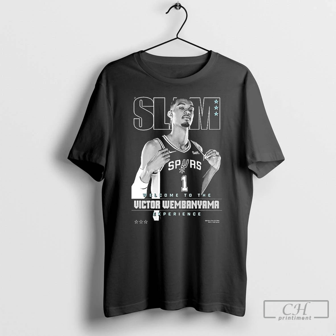 Premium Welcome To The Victor Wembanyama San Antonio Spurs Slam Cover T-Shirts, Hoodie, Sweatshirt | PopFlextees.com
