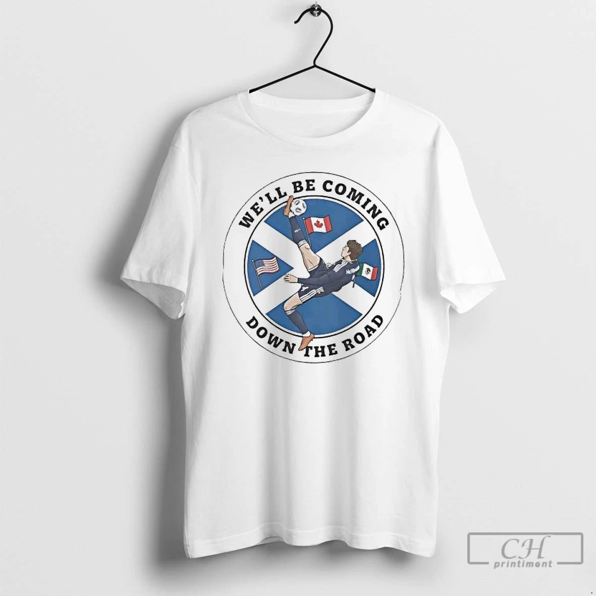 Premium Well Be Coming Down The Road Scottish T-Shirts, Hoodie, Sweatshirt | PopFlextees.com