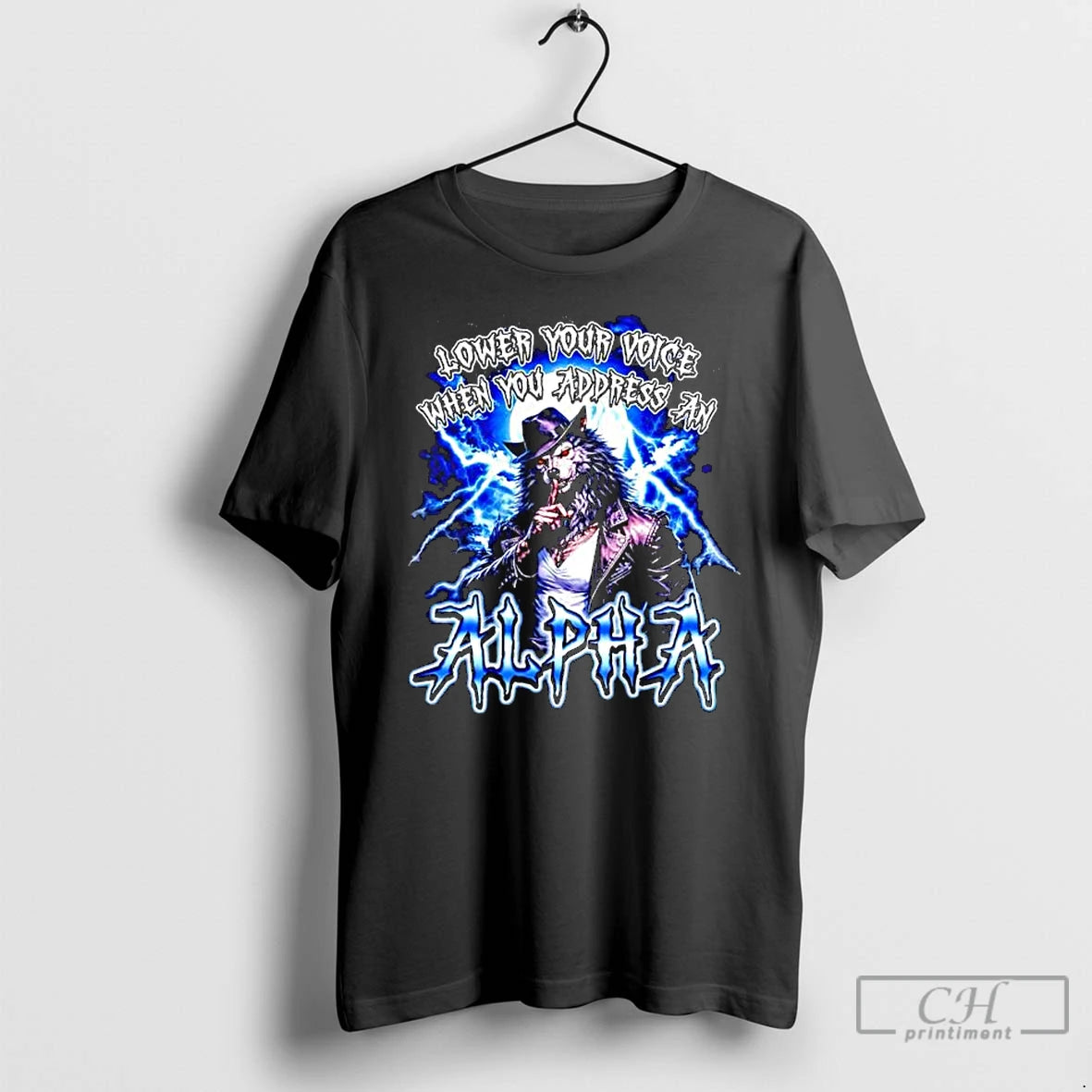 Premium Werewolf Lower Your Voice When You Address An Alpha T-Shirts, Hoodie, Sweatshirt | PopFlextees.com