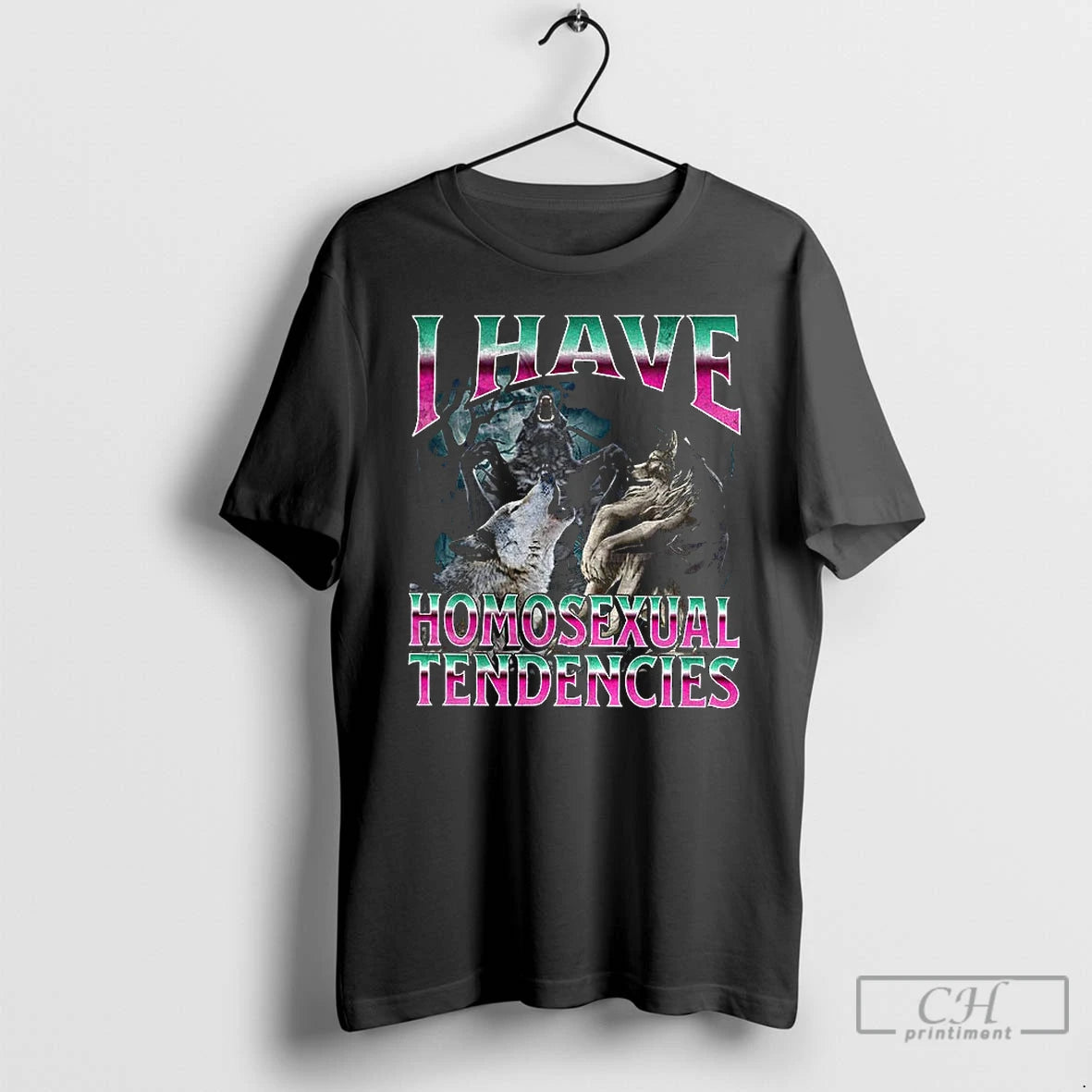 Premium Werewolf Meme I Have Homosexual Tendencies T-Shirts, Hoodie, Sweatshirt | PopFlextees.com