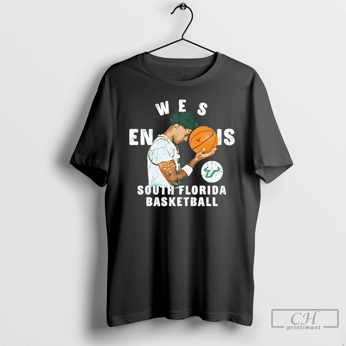 Premium Wes Enis South Florida Bulls Graphic T-Shirts, Hoodie, Sweatshirt | PopFlextees.com