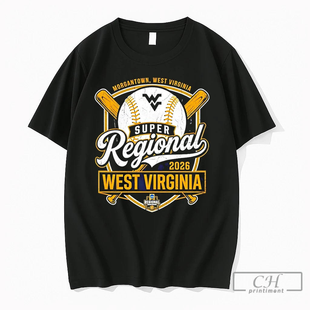 Premium West Virginia Mountaineers Super Regionals Baseball 2026 Road To Omaha Championship T Shirts Sweater
