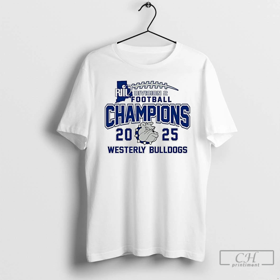 Premium Westerly Bulldogs 2025 Riil Division 2 Football Champions Ornaments T-Shirts, Hoodie, Sweatshirt | PopFlextees.com