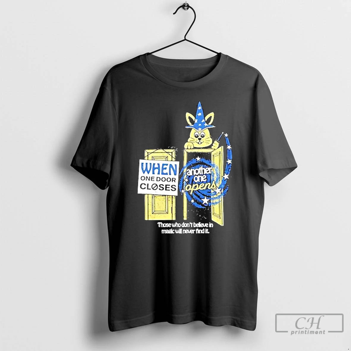 Premium When One Door Closes Another One Opens Vintage T-Shirts, Hoodie, Sweatshirt | PopFlextees.com