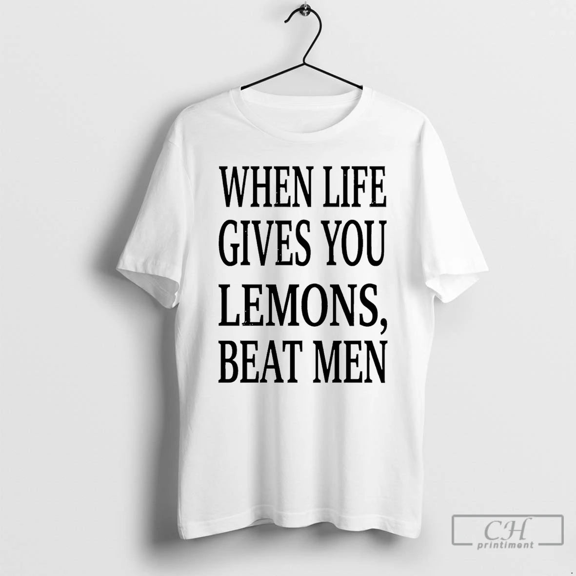 Premium When Life Gives You Lemons Beat Men T-Shirts, Hoodie, Sweatshirt | PopFlextees.com