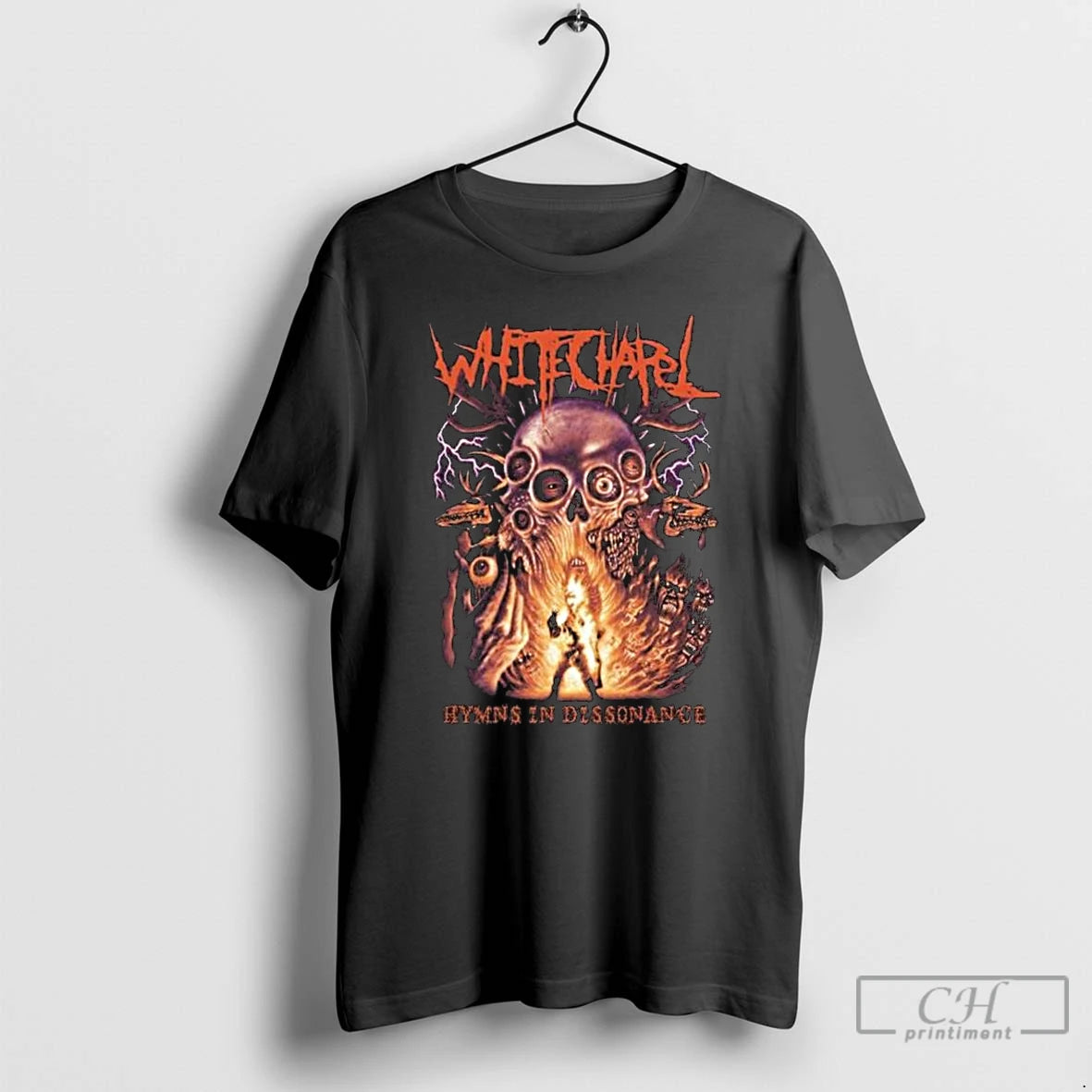 Premium Whitechapel Band Retro Hymns T-Shirts, Hoodie, Sweatshirt | PopFlextees.com