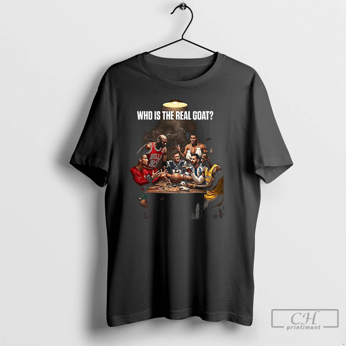 Premium Who Is Real Goat T-Shirts, Hoodie, Sweatshirt | PopFlextees.com