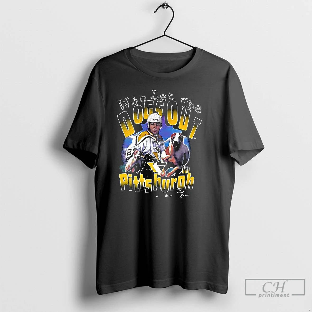 Premium Who Let The Dogs Out In Pittsburgh T-Shirts, Hoodie, Sweatshirt | PopFlextees.com