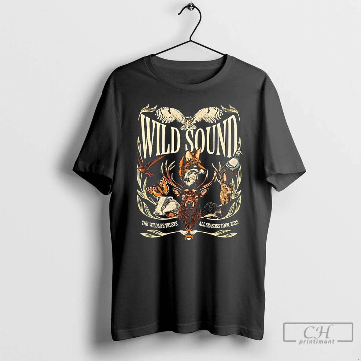 Premium Wild Sound The Wildlife Trusts All Seasons Tour 2025 T-Shirts, Hoodie, Sweatshirt | PopFlextees.com