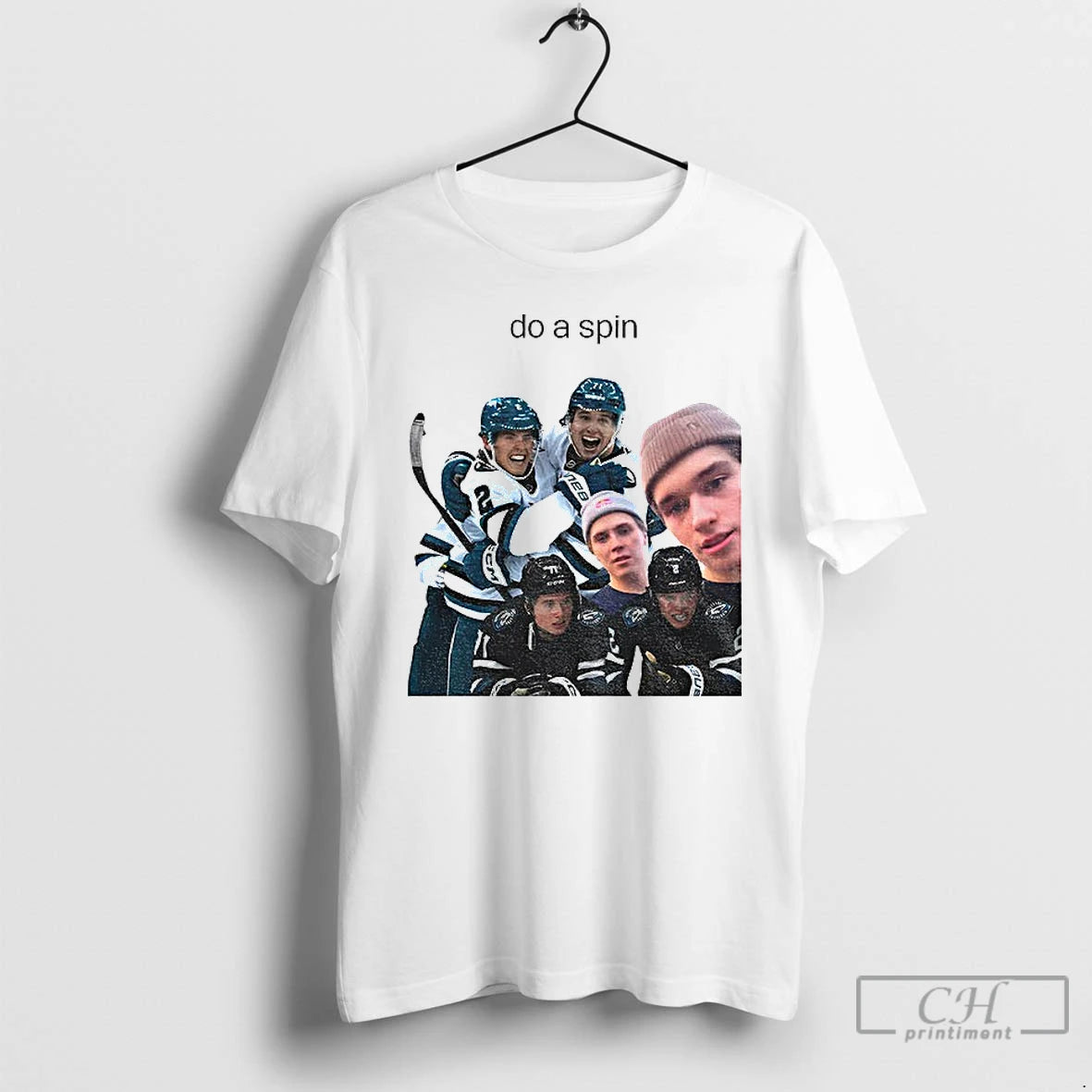 Premium Will Smith And Macklin Celebrini San Jose Sharks Hockey Do A Spin T Shirts Hoodie, Sweatshirt | PopFlextees.com